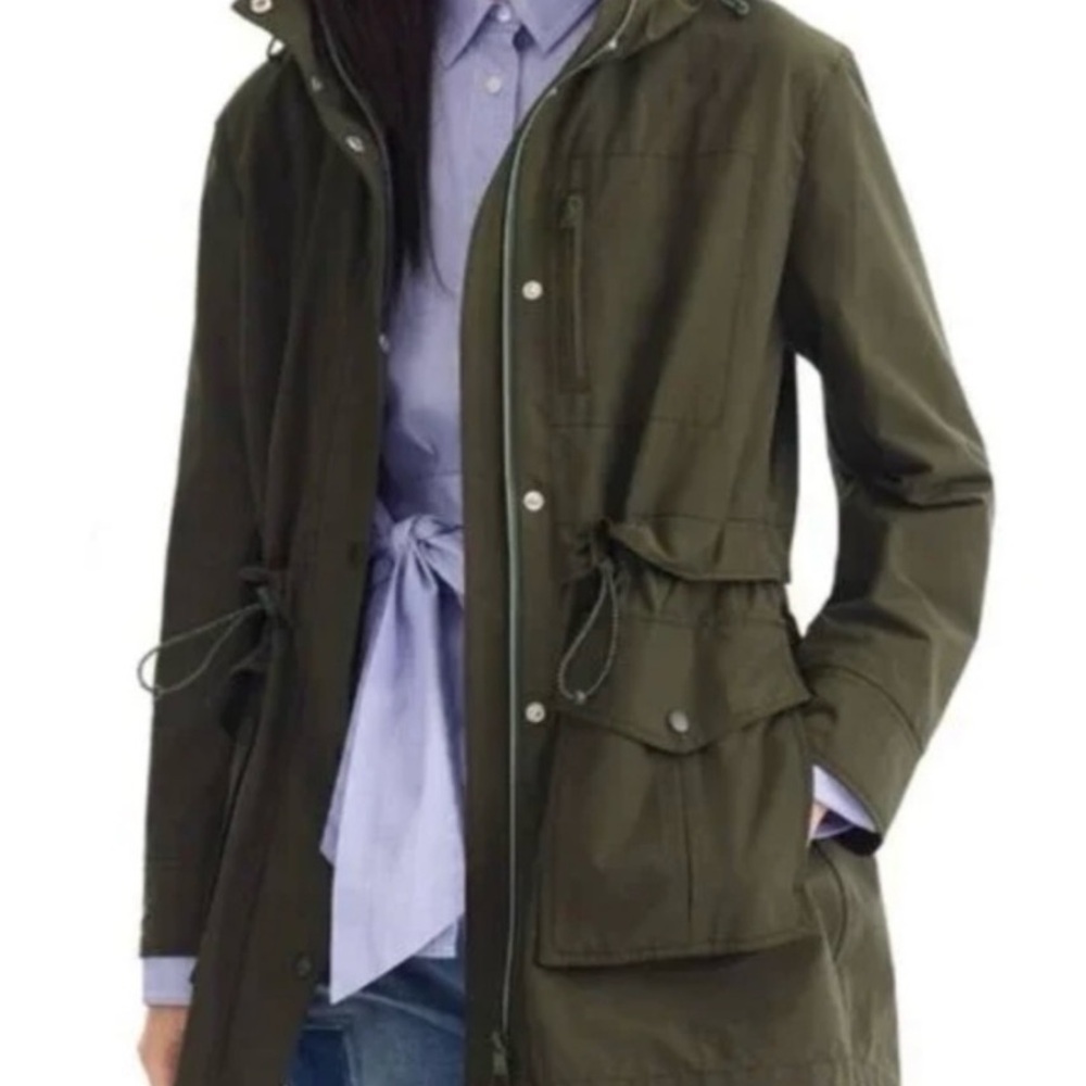 J. Crew Dark Green Utility Jacket